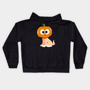 labrador retriever is a Jack-o-Lantern Kids Hoodie